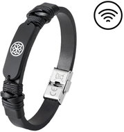 CARNEO PAY Fashion bracelet Iron spirit black - Watch Strap