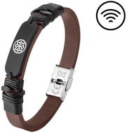 CARNEO PAY Fashion bracelet Iron spirit brown - Watch Strap