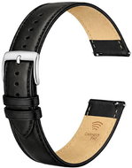 CARNEO PAY leather 22mm black - Watch Strap