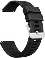 CARNEO PAY silikonový 20mm black - Řemínek
