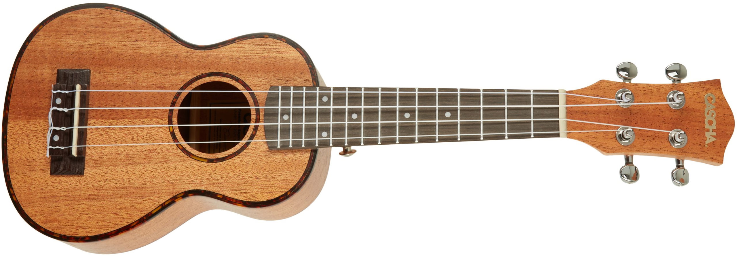 CASCHA HH 2026 Soprano Mahogany Ukulele Set