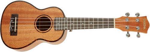 CASCHA HH 2024 Soprano Mahogany Ukulele Set - Ukulele - Fő fotó