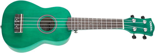Cascha HH 3963 Soprano Ukulele Green Set - Ukulele - Fő fotó