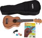 Ukulele Cascha HH 2027 Soprano Mahogany Ukulele Bundle - Ukulele