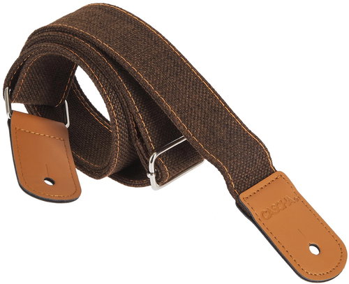 CASCHA Ukulele Strap Cotton - Brown - Ukulele Strap - Main image