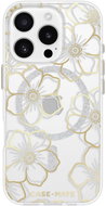 CaseMate Floral Gems Gold Magsafe iPhone 16 Pro tok - Telefon tok