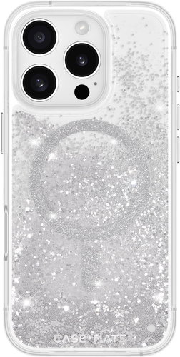 CaseMate Waterfall Silver Magsafe iPhone 16 Pro - Phone Cover - Main image