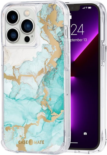 Case Mate Tough Print Ocean Marble iPhone 13 Pro - Phone Cover - Main image