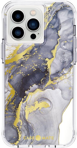 Case Mate Tough Print Navy Marble iPhone 13 Pro - Phone Cover - Main image