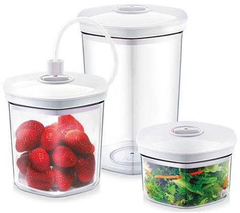 Caso 3 piece vacuum container set - Food Container Set - Main image