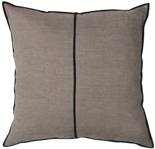 CASAMANCE LINEN 45 x 45 cm, tourterelle gris - Pillow - Main image