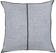 CASAMANCE LINEN 45 x 45 cm, bleu - Pillow