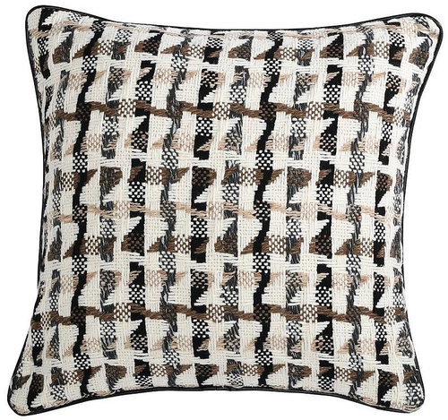 CASAMANCE ALPAGE 45 x 45 cm, hnědo-smetanový - Polštář - Main image
