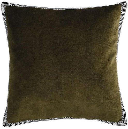 CASAMANCE MANADE 45 x 45 cm, vert olive - Pillow - Main image