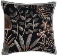 CASAMANCE TERESHCHENKO 45 x 45 cm, noir de lune - Pillow