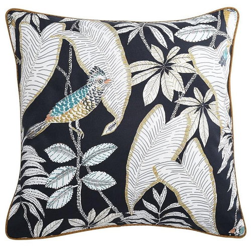 CASAMANCE GRAND DUC 45 x 45 cm, noir de lune - Pillow - Main image