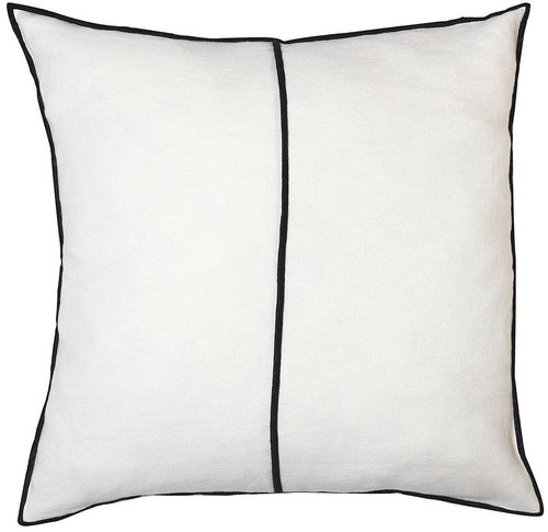 CASAMANCE LINEN 65 x 65 cm, blanc patale - Pillow - Main image