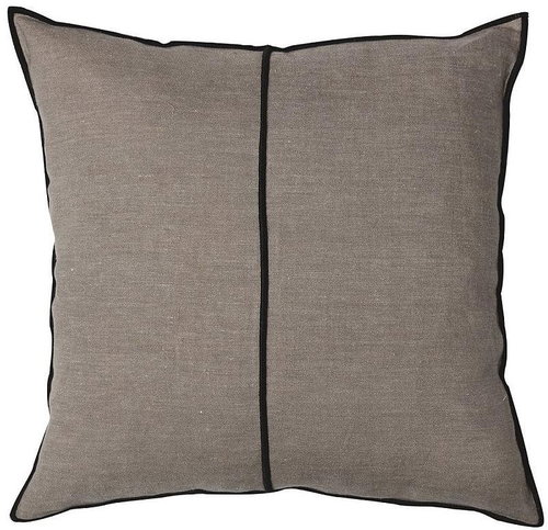 CASAMANCE LINEN 65 x 65 cm, tourterelle gris - Pillow - Main image