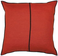 CASAMANCE LINEN 65 x 65 cm, orange sanguine - Pillow