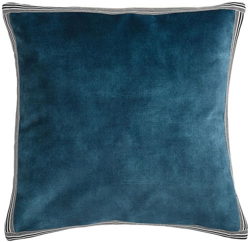 CASAMANCE MANADE 65 x 65 cm, blue topaze - Pillow - Main image