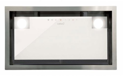 CATA GC DUAL 75 White Glass - Extractor Hood - Main image