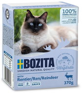 Bozita Cat kousky v omáčce se sobím masem, tetrapak 370 g - Cat Food Pouch