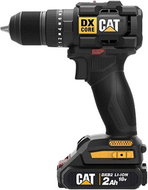 CAT 18V Brushless Hammer Drill Cordless Set + 4A Fast Charger DX1010 (2 × 2Ah) - Cordless Drill