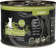 Catz finefood Purr No.105 with salmon 190 g - Canned Food for Cats