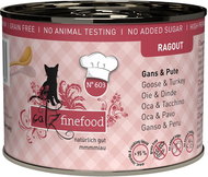 Catz finefood Ragout No.603 with goose and turkey meat 190 g - Canned Food for Cats