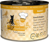 Catz finefood Ragout No.607 with duck and kangaroo meat 190 g - Canned Food for Cats
