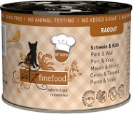 Catz finefood Ragout No.609 s vepřovým a telecím masem 190 g - Canned Food for Cats