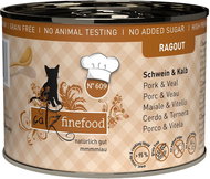 Catz finefood Ragout No.609 with pork and veal 190 g - Canned Food for Cats
