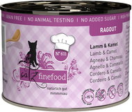 Catz finefood Ragout No.611 with lamb and camel meat 190 g - Canned Food for Cats