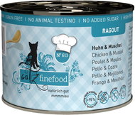 Catz finefood Ragout No.613 with chicken and mussel 180 g - Canned Food for Cats