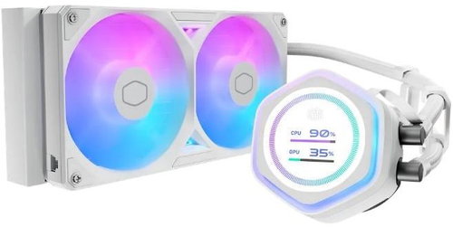 Cooler Master MasterLiquid Atmos II LCD 240 White - Wasserkühlung - Hauptbild