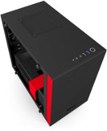 NZXT H200i matt schwarz / rot - PC-Gehäuse