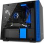 NZXT cabinet H200 black and blue - PC Case