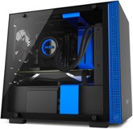 NZXT skriňa H200 čierno-modrá - PC skrinka