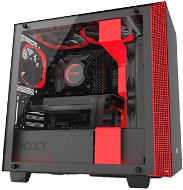 NZXT skriňa H400i - černo-červená - PC skrinka