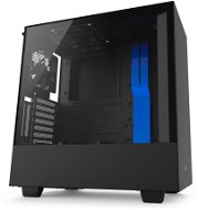 NZXT H500i čierno-modrá - PC skrinka
