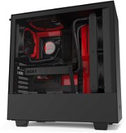 NZXT H510 Matte Black Red - PC skrinka