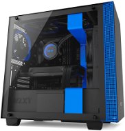 NZXT skriňa H400 čierno-modrá - PC skrinka