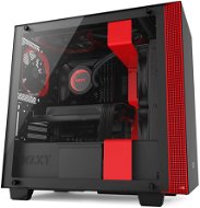 NZXT skriňa H400 čierno-červená - PC skrinka