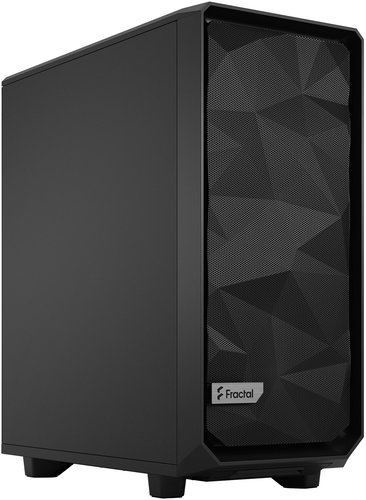 Fractal Design Meshify 2 Compact Black Solid - PC Case - Main image