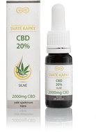 Svatý Sedláček Svaté CBD kapky 20 %, silné - CBD