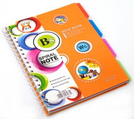 Notepad B5 spiral with splitter 531730 - Notepad