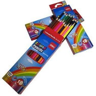 Pastelky Deli, 18 barev 37124 - Pastelky