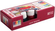 Set of acrylic paints for stones-glass-porcelain 10x15 ml - Acrylic Paints
