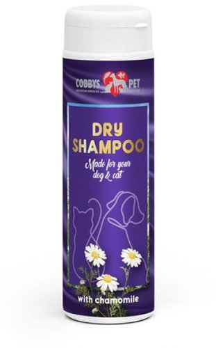 COBBYS PET Dry shampoo dog & cat 100g dry shampoo with chamomile oil - Shampoo for Dogs and Cats - Main image