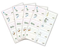 #COOL BY VICTORIA for school notebooks - pack of 40 - Labels